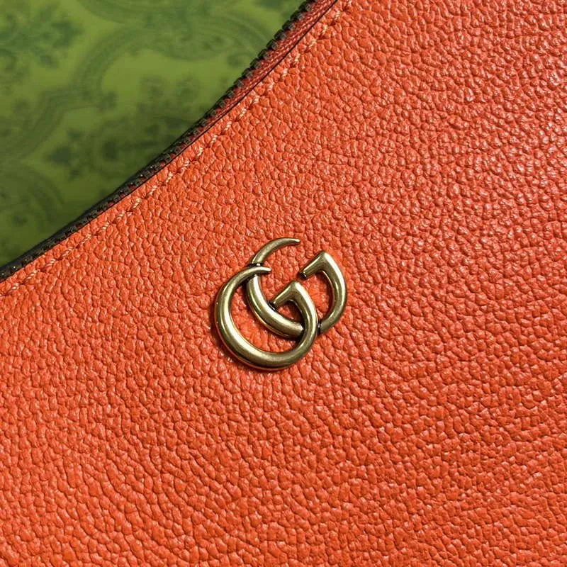 Gucci 739076 Aphrodite Mini Shoulder Bag Orange