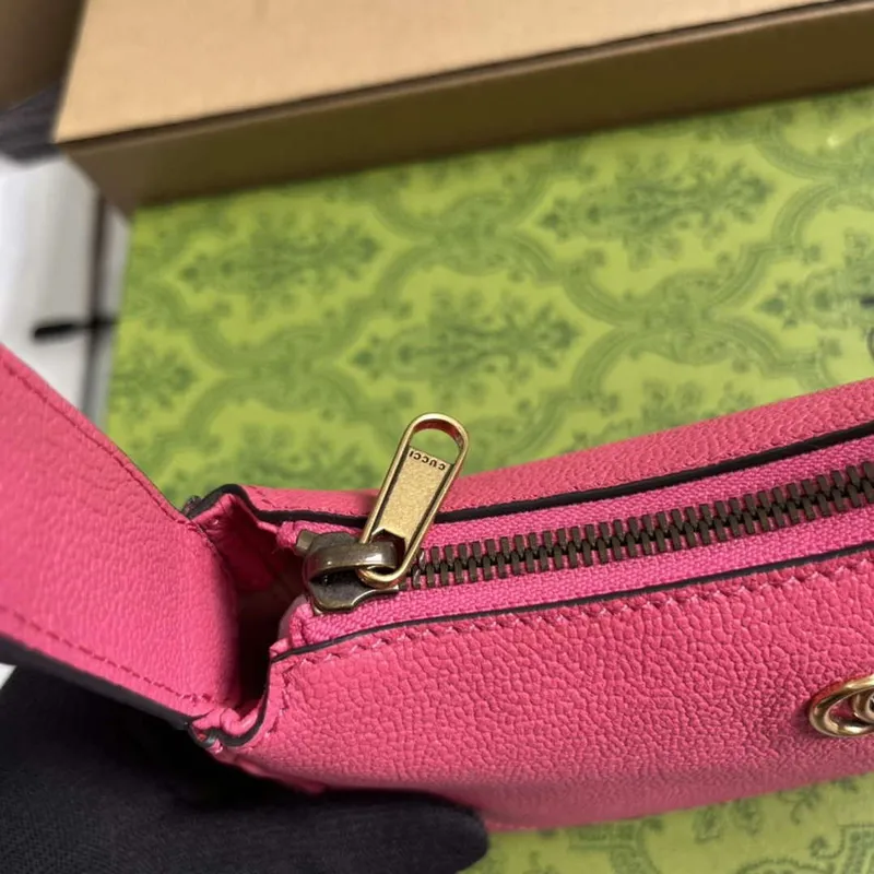 Gucci 739076 Aphrodite Mini Shoulder Bag Pink