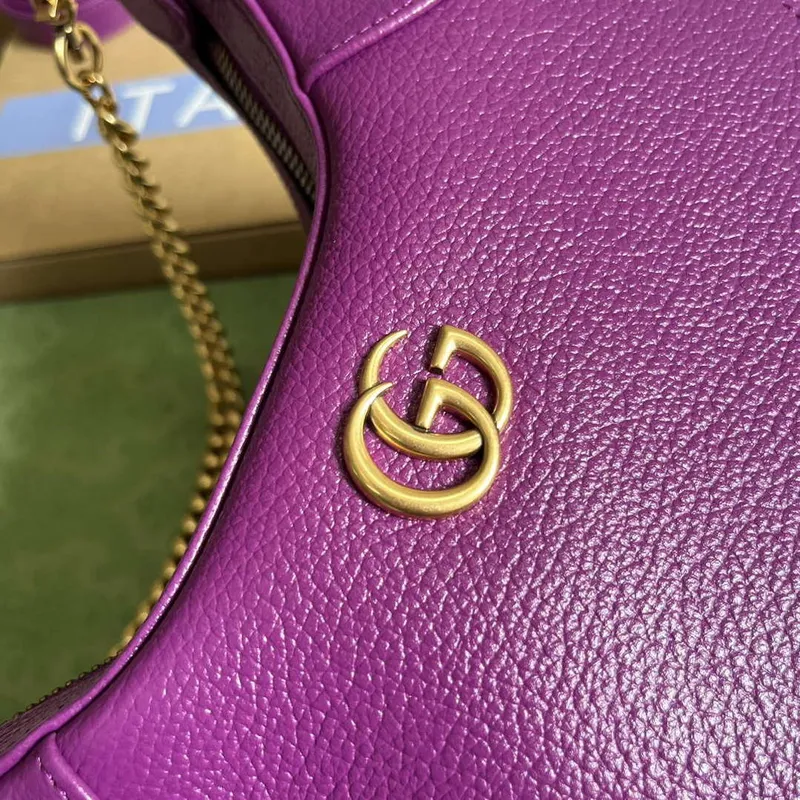 Gucci 731817 Aphrodite Small Shoulder Bag Purple