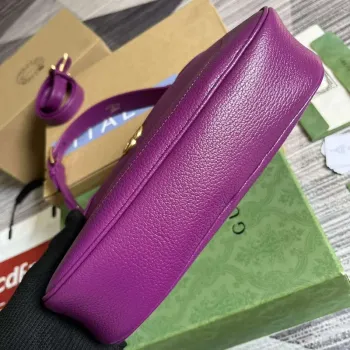 Gucci 731817 Aphrodite Small Shoulder Bag Purple