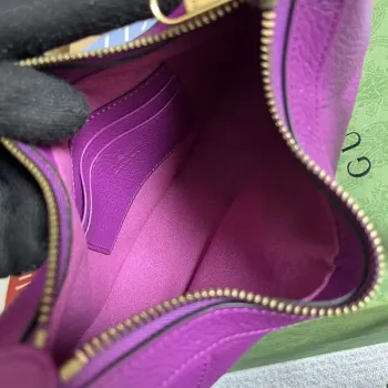 Gucci 731817 Aphrodite Small Shoulder Bag Purple