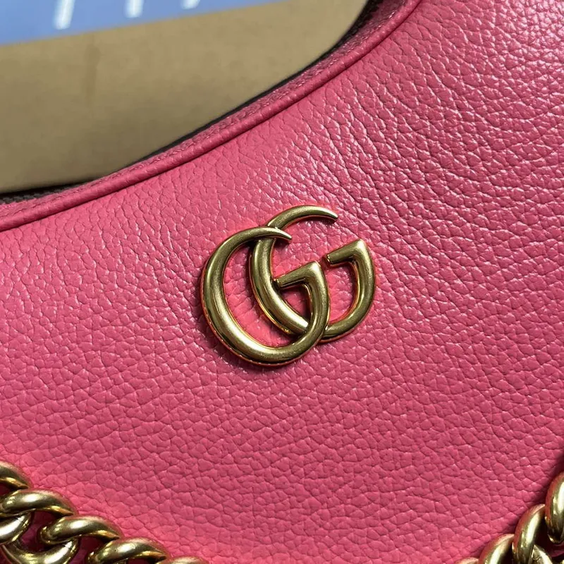 Gucci 731817 Aphrodite Small Shoulder Bag Pink