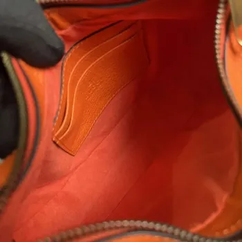 Gucci 731817 Aphrodite Small Shoulder Bag Orange