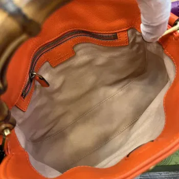 Gucci 746251 Gucci Diana Small Shoulder Bag Orange