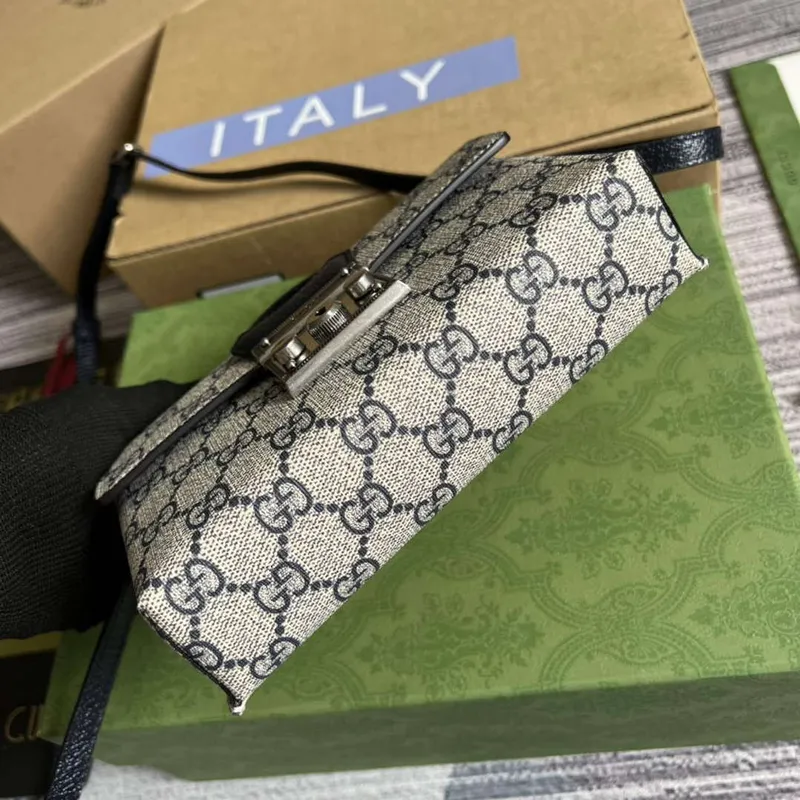 Gucci 652683 Padlock Mini Bag Black