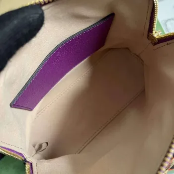 Gucci 715775 Gucci Diana Mini Tote Bag Purple leather