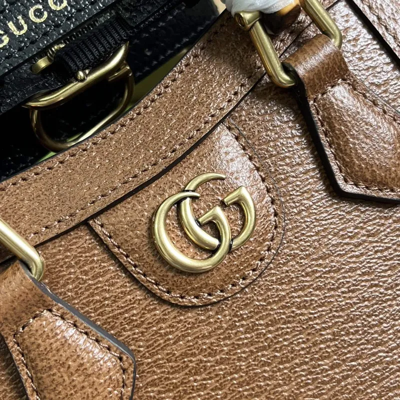 Gucci 739079 Diana Mini Tote Bag Cuir leather