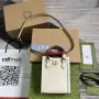 Gucci 739079 Diana Mini Tote Bag White Leather