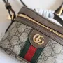 Gucci 699532 Ophidia GG top handle mini bag Beige Brown