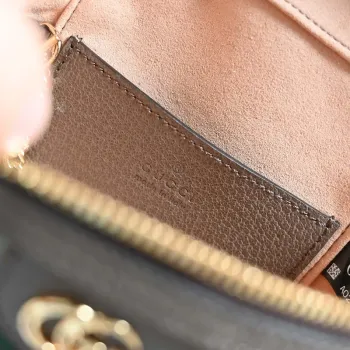 Gucci 699532 Ophidia GG top handle mini bag Beige Brown