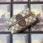 Gucci 611001 GG Ophidia GG Cosmetic Case Beige Brown