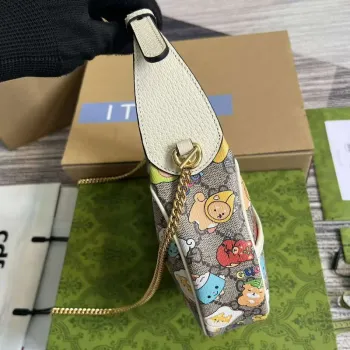 Gucci 726843 Gucci Animal Print Mini Bag