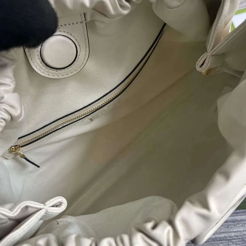 Gucci 746210 Gucci Deco Medium Tote Bag White