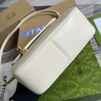 Gucci 740988 Equestrian inspired shoulder bag White