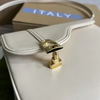 Gucci 740988 Equestrian inspired shoulder bag White