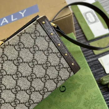 Gucci 678460 GG Mini Bag Brown