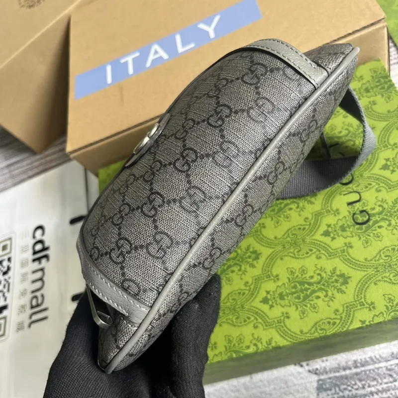 Gucci 733868 Ophidia Belt Bag Grey