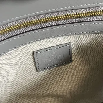 Gucci 724529 GG Matelassé Small Bag Light grey