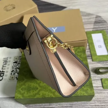 Gucci 503877 Ophidia small shoulder bag with Double G Light pink