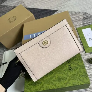 Gucci 503877 Ophidia small shoulder bag with Double G Light pink