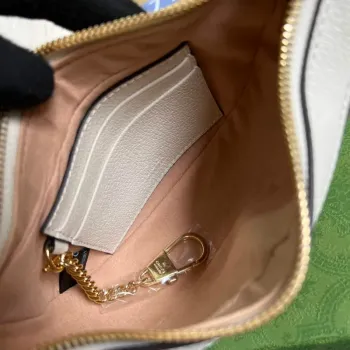 Gucci 658551 Ophidia GG Mini Bag White