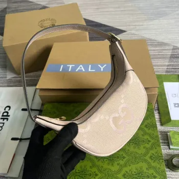 Gucci 658551 Ophidia Jumbo GG Mini Bag Pink