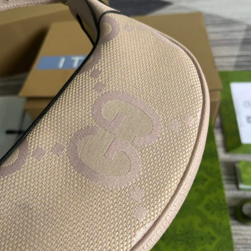 Gucci 658551 Ophidia Jumbo GG Mini Bag Pink