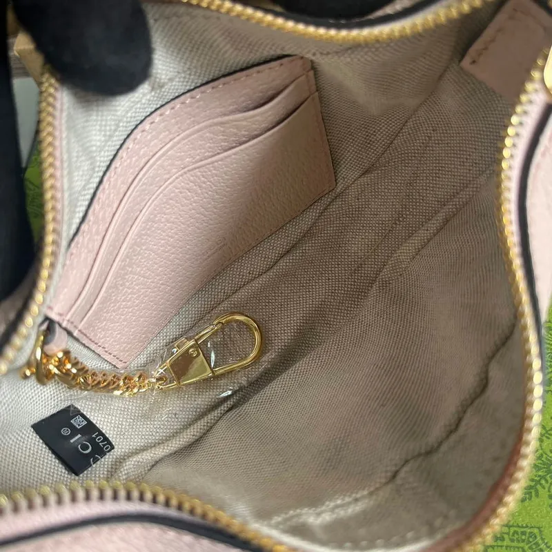 Gucci 658551 Ophidia Jumbo GG Mini Bag Pink