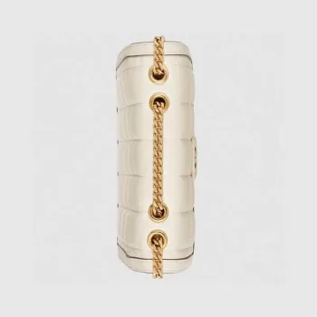 Gucci 740834 Gucci Deco Small Shoulder Bag Off white