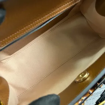 Gucci 735153 Gucci Diana Small Shoulder Bag Brown