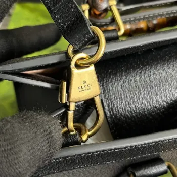 Gucci 735153 Gucci Diana Small Shoulder Bag Black