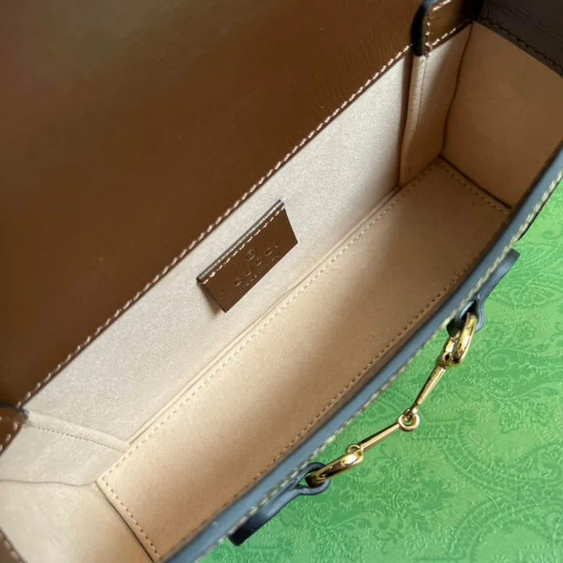 Gucci 699296 Gucci Horsebit 1955 mini bag Brown