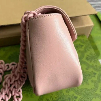 Gucci 739599 GG Marmont Belt Bag Light pink