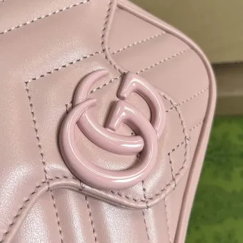 Gucci 739599 GG Marmont Belt Bag Light pink