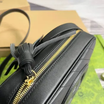 Gucci 742360 Gucci Blondie Small Shoulder Bag Black