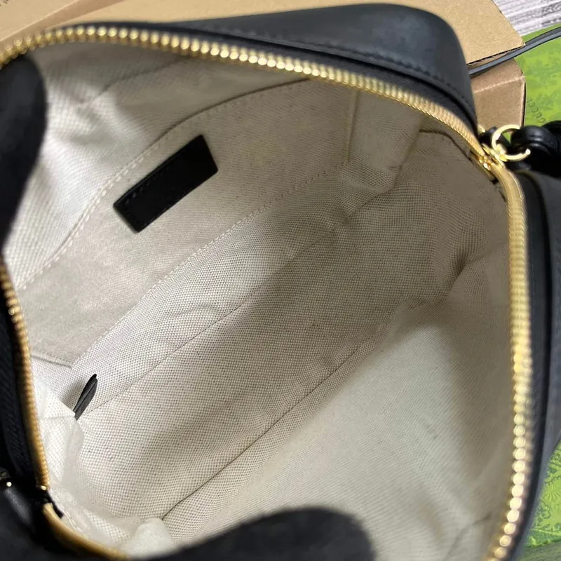 Gucci 742360 Gucci Blondie Small Shoulder Bag Black