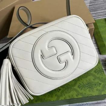 Gucci 742360 Gucci Blondie Small Shoulder Bag White