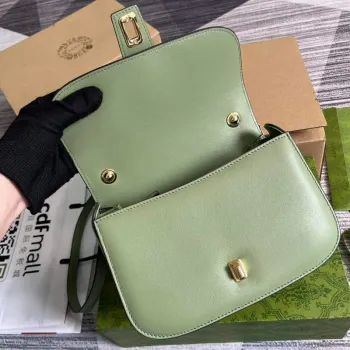 Gucci 735101 Gucci Blondie Top handle Bag Light green