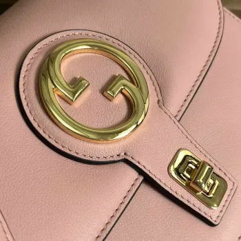 Gucci 735101 Gucci Blondie Top handle Bag Light pink