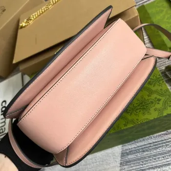 Gucci 735101 Gucci Blondie Top handle Bag Light pink