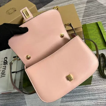 Gucci 735101 Gucci Blondie Top handle Bag Light pink