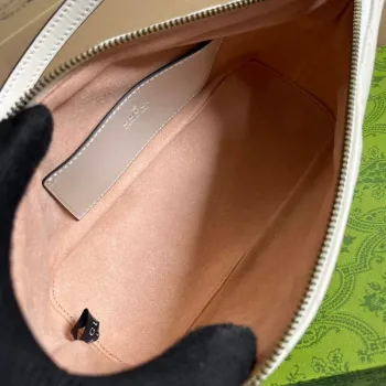 Gucci 739166 GG Marmont shoulder bag White