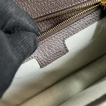 Gucci 651055 Ophidia GG small top handle bag Camel and banana