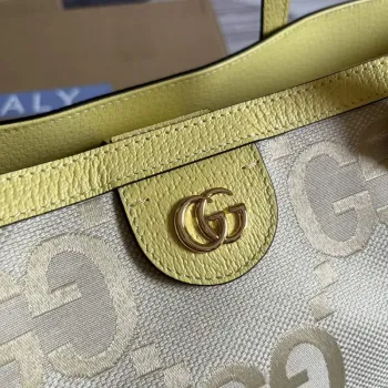 Gucci 631685 Ophidia jumbo GG medium tote Banana