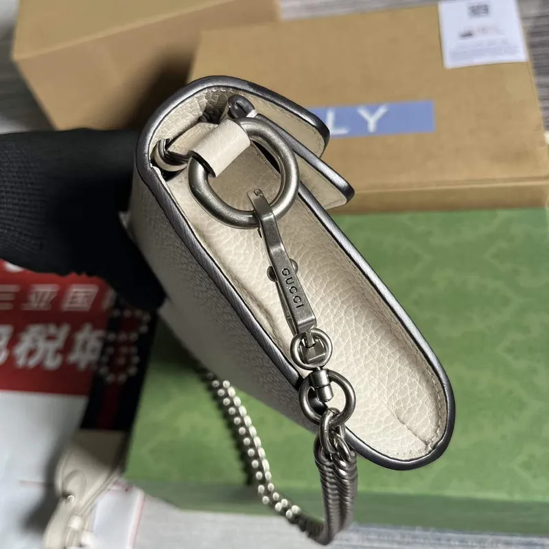 Gucci 731782 Dionysus small shoulder bag White