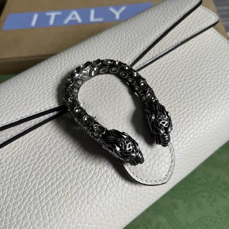 Gucci 731782 Dionysus small shoulder bag White