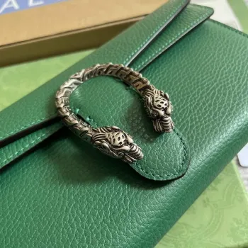 Gucci 731782 Dionysus small shoulder bag Green