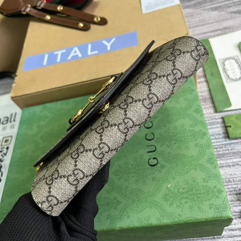 Gucci 724713 Gucci Horsebit 1955 mini bag Beige and Brown