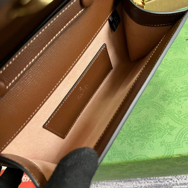 Gucci 724713 Gucci Horsebit 1955 mini bag Beige and Brown