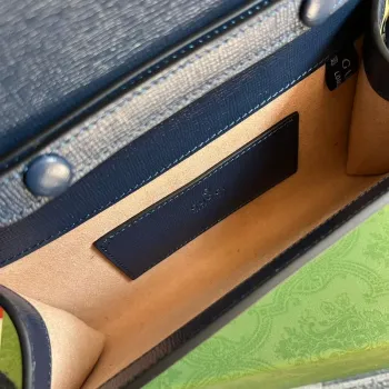 Gucci 724713 Gucci Horsebit 1955 mini bag Blue